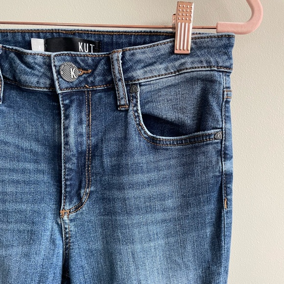 Kut From The Kloth Stella Flare Raw Hem Jeans - Picture 2 of 7